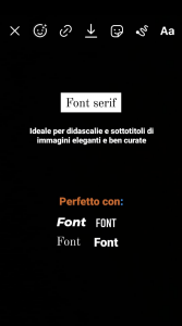 Font Ig Stories